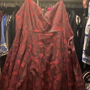 Betsey Johnson floral baby doll dress